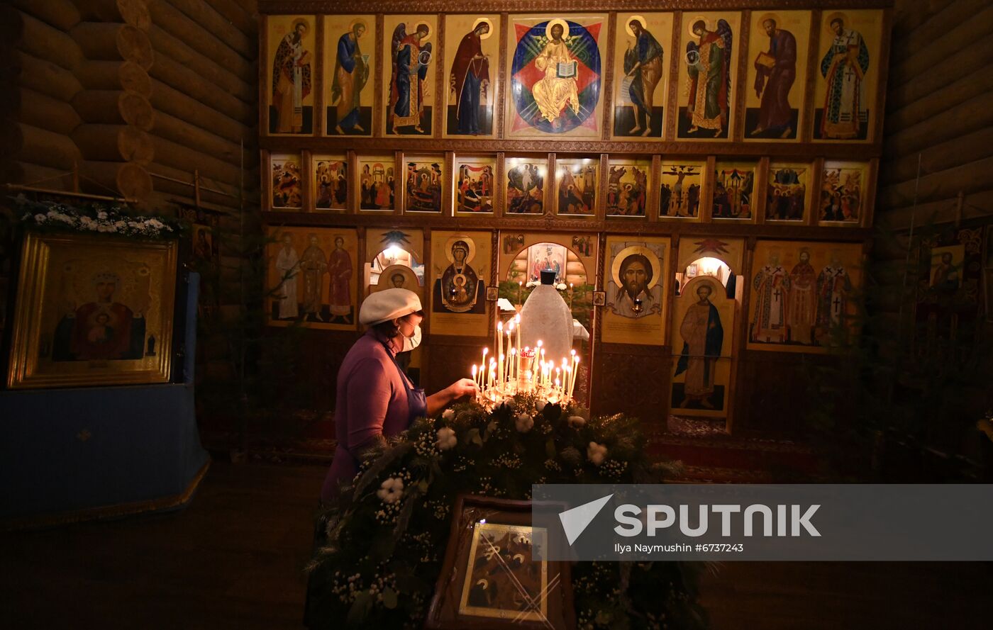 Russia Regions Orthodox Christmas