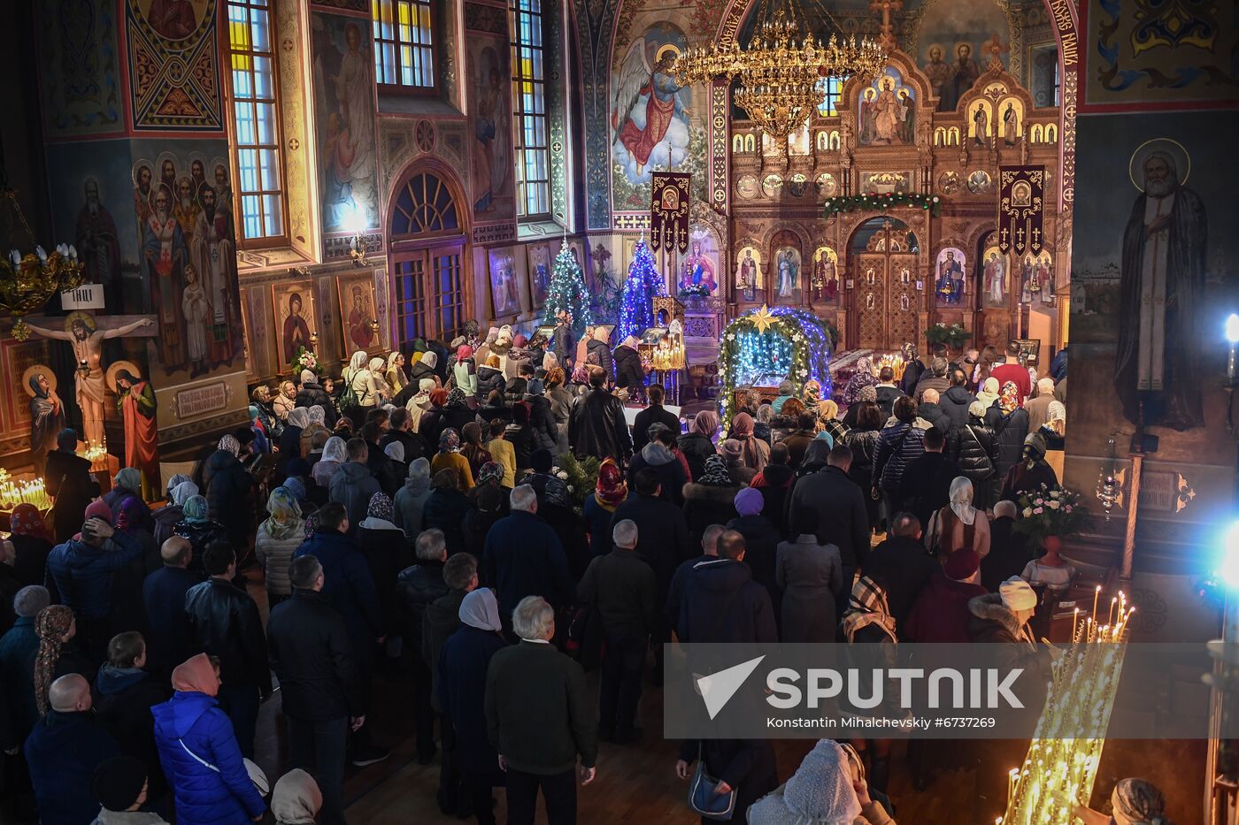 Russia Regions Orthodox Christmas