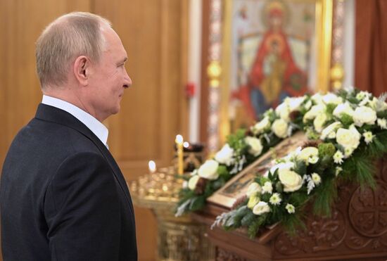 Russia Putin Orthodox Christmas