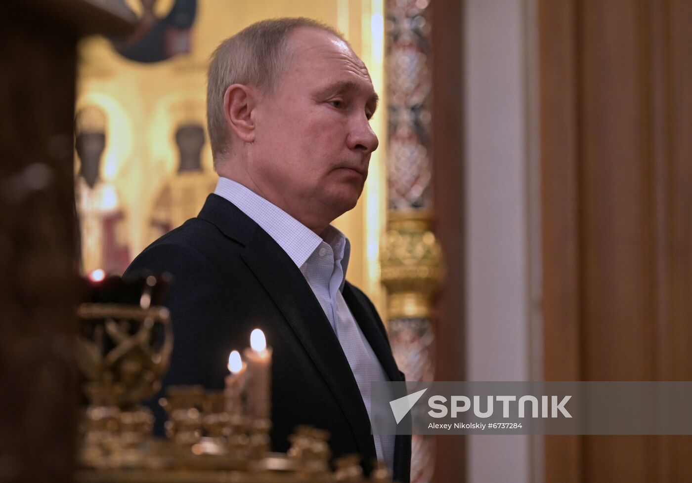 Russia Putin Orthodox Christmas