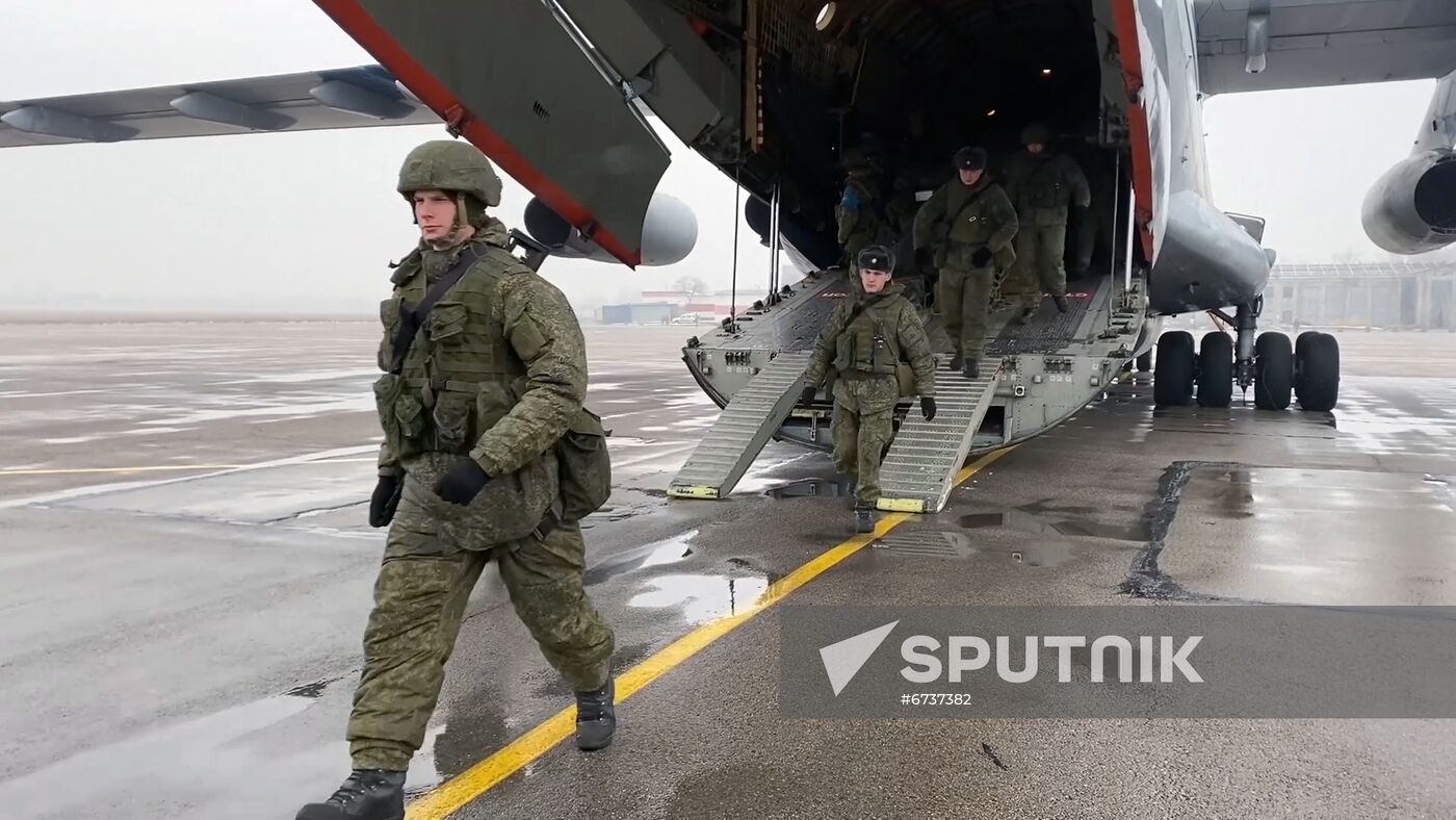 Kazakhstan Russia CSTO Peacekeeping Forces