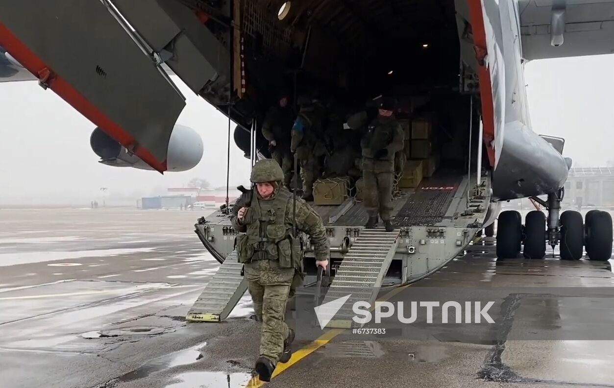 Kazakhstan Russia CSTO Peacekeeping Forces