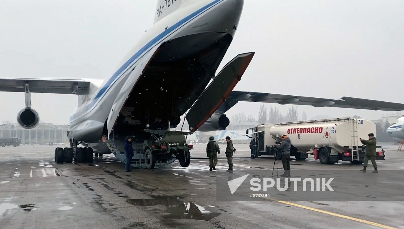 Kazakhstan Russia CSTO Peacekeeping Forces