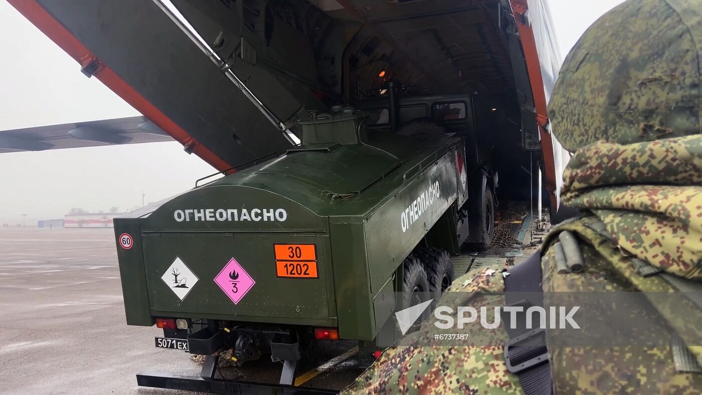 Kazakhstan Russia CSTO Peacekeeping Forces