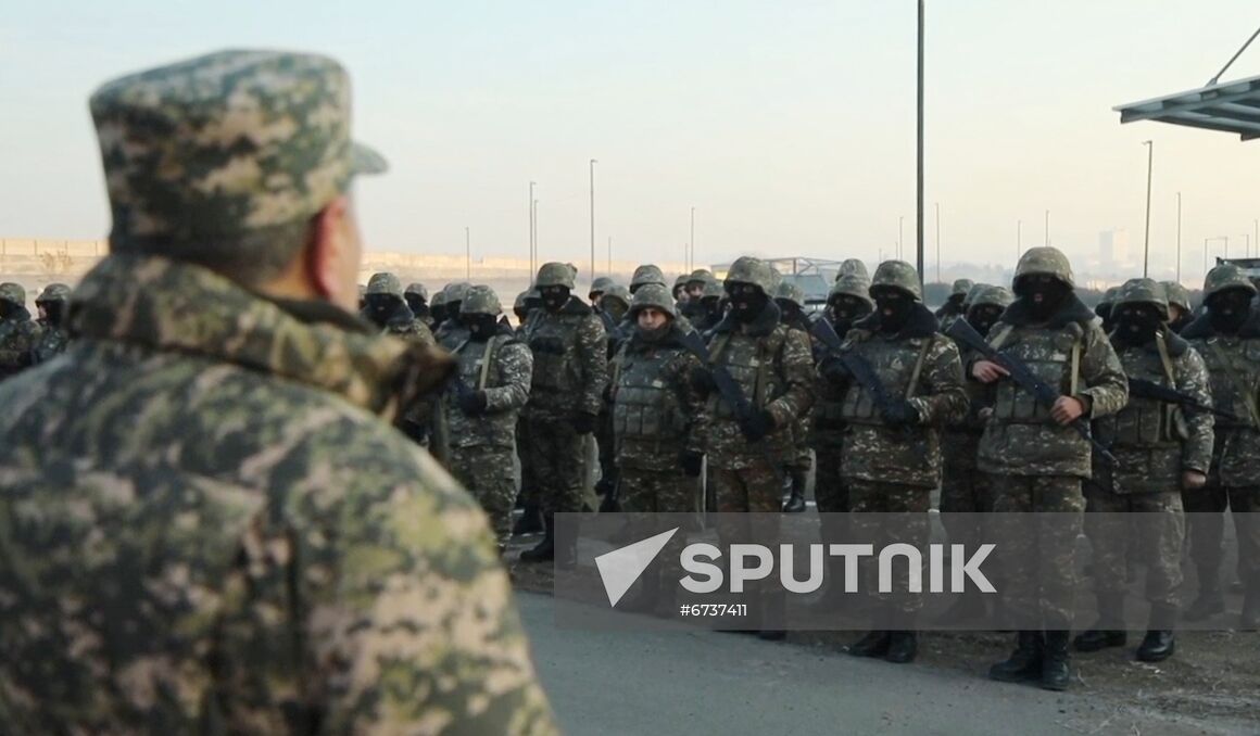 Armenia Tajikistan Kazakhstan CSTO Peacekeeping Forces