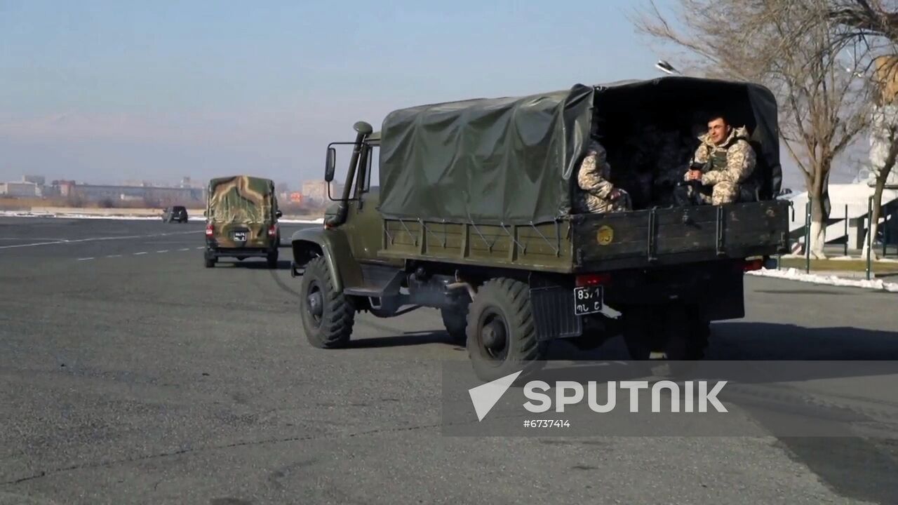 Armenia Tajikistan Kazakhstan CSTO Peacekeeping Forces