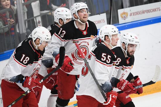 Russia Ice Hockey Kontinental League CSKA - Vityaz