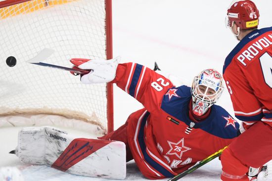 Russia Ice Hockey Kontinental League CSKA - Vityaz