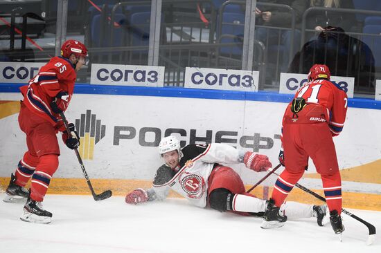 Russia Ice Hockey Kontinental League CSKA - Vityaz