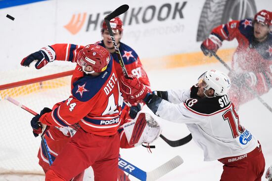Russia Ice Hockey Kontinental League CSKA - Vityaz