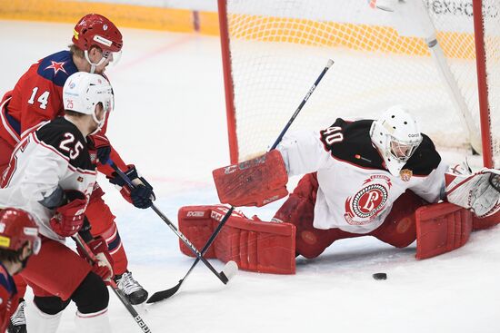 Russia Ice Hockey Kontinental League CSKA - Vityaz