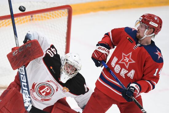 Russia Ice Hockey Kontinental League CSKA - Vityaz