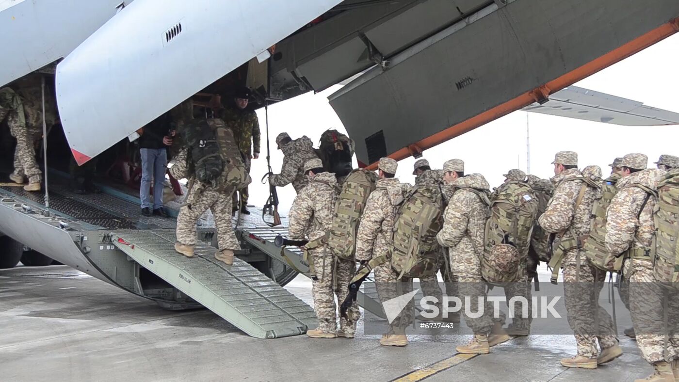 Armenia Tajikistan Kazakhstan CSTO Peacekeeping Forces
