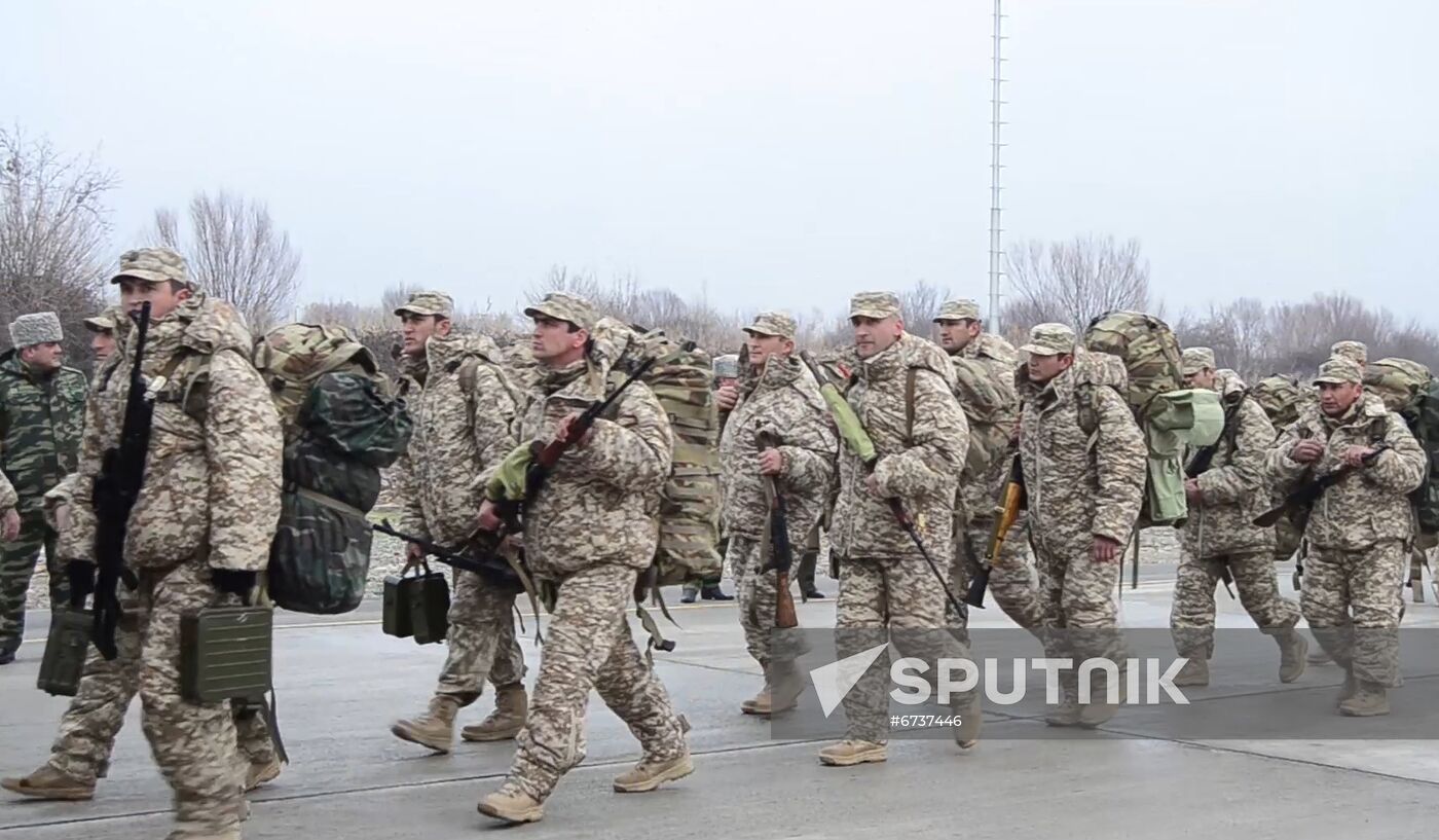 Armenia Tajikistan Kazakhstan CSTO Peacekeeping Forces