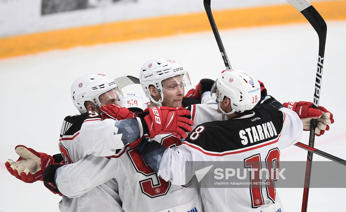 Russia Ice Hockey Kontinental League CSKA - Vityaz