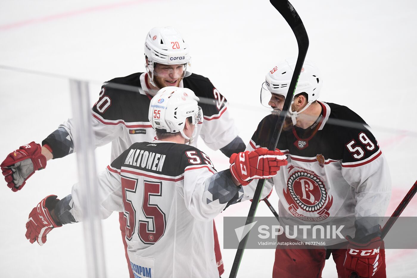 Russia Ice Hockey Kontinental League CSKA - Vityaz