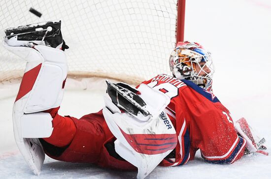 Russia Ice Hockey Kontinental League CSKA - Vityaz