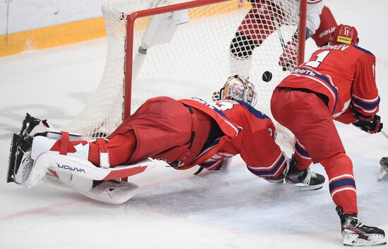 Russia Ice Hockey Kontinental League CSKA - Vityaz