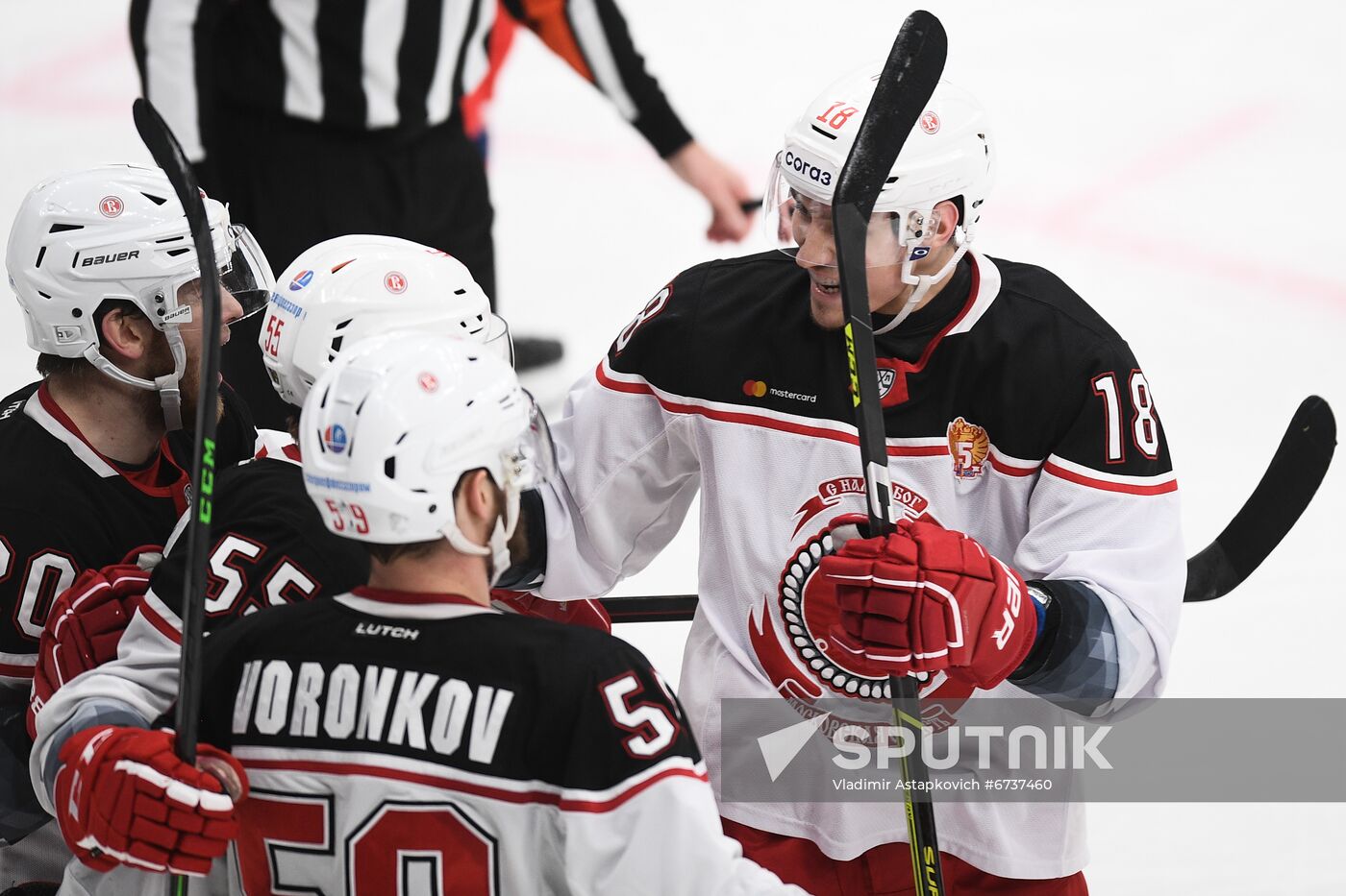 Russia Ice Hockey Kontinental League CSKA - Vityaz