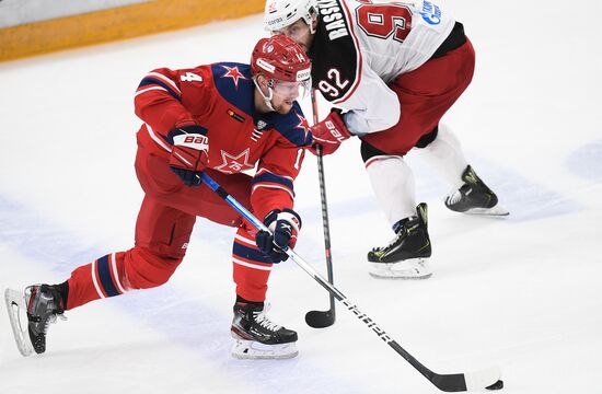 Russia Ice Hockey Kontinental League CSKA - Vityaz