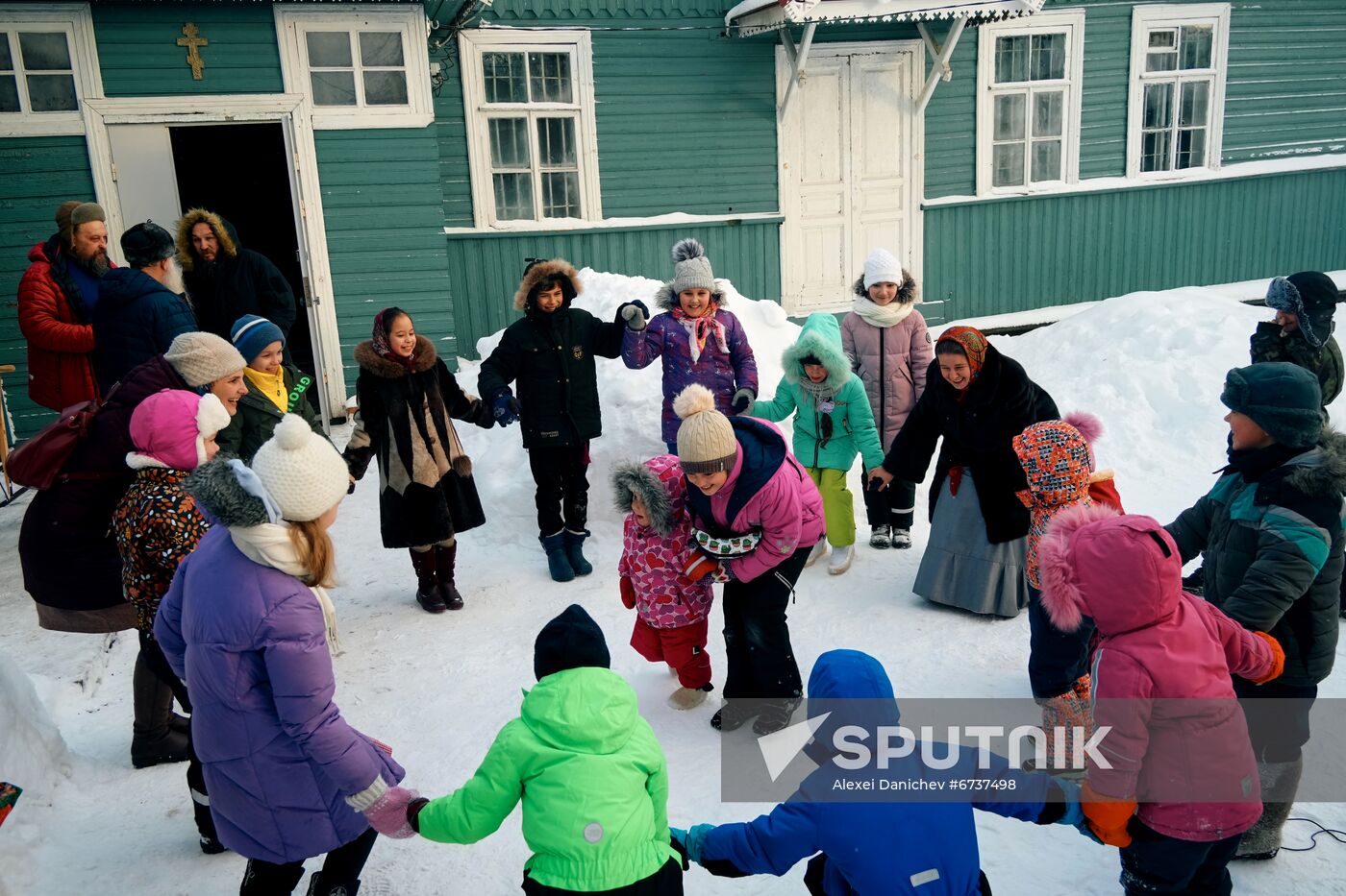 Russia Old Believers Christmas Celebration