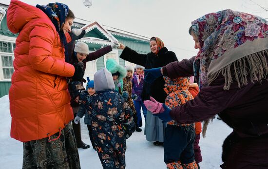 Russia Old Believers Christmas Celebration