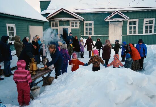 Russia Old Believers Christmas Celebration