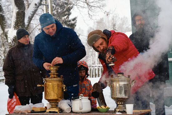 Russia Old Believers Christmas Celebration