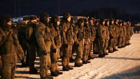 Russia Kazakhstan CSTO Peacekeeping Forces