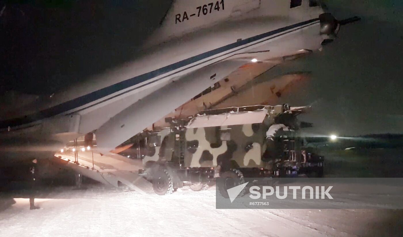 Russia Kazakhstan CSTO Peacekeeping Forces