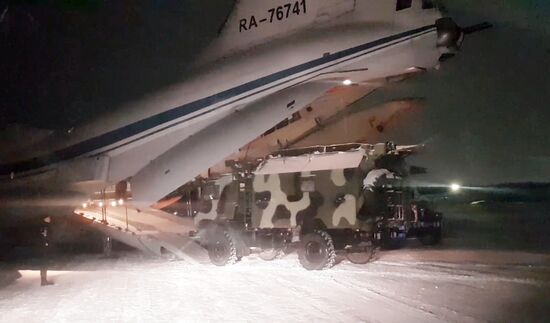 Russia Kazakhstan CSTO Peacekeeping Forces