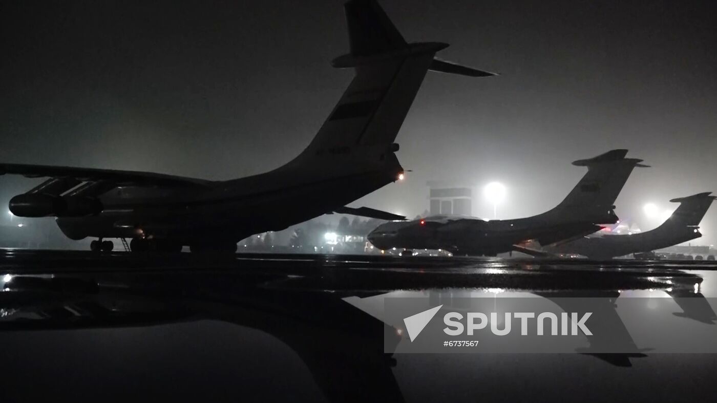 Russia Kazakhstan CSTO Peacekeeping Forces