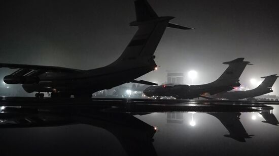 Russia Kazakhstan CSTO Peacekeeping Forces