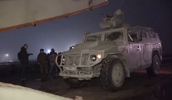 Russia Kazakhstan CSTO Peacekeeping Forces