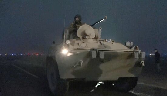 Russia Kazakhstan CSTO Peacekeeping Forces