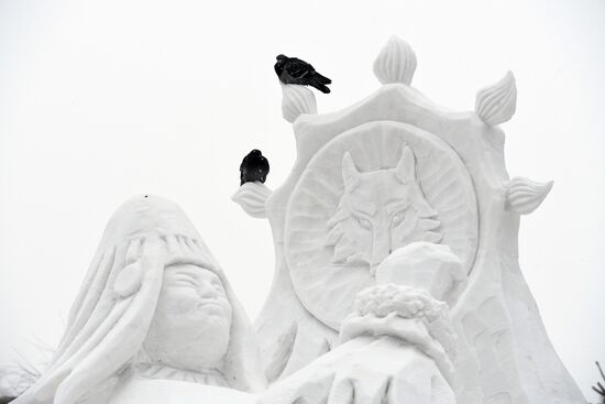 Russia Snow Sculpture Festival