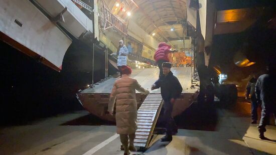 Kazakhstan Russian Tourists Evacuation