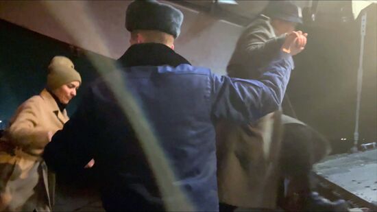 Kazakhstan Russian Tourists Evacuation