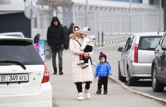 Kyrgyzstan Kazakhstan Border