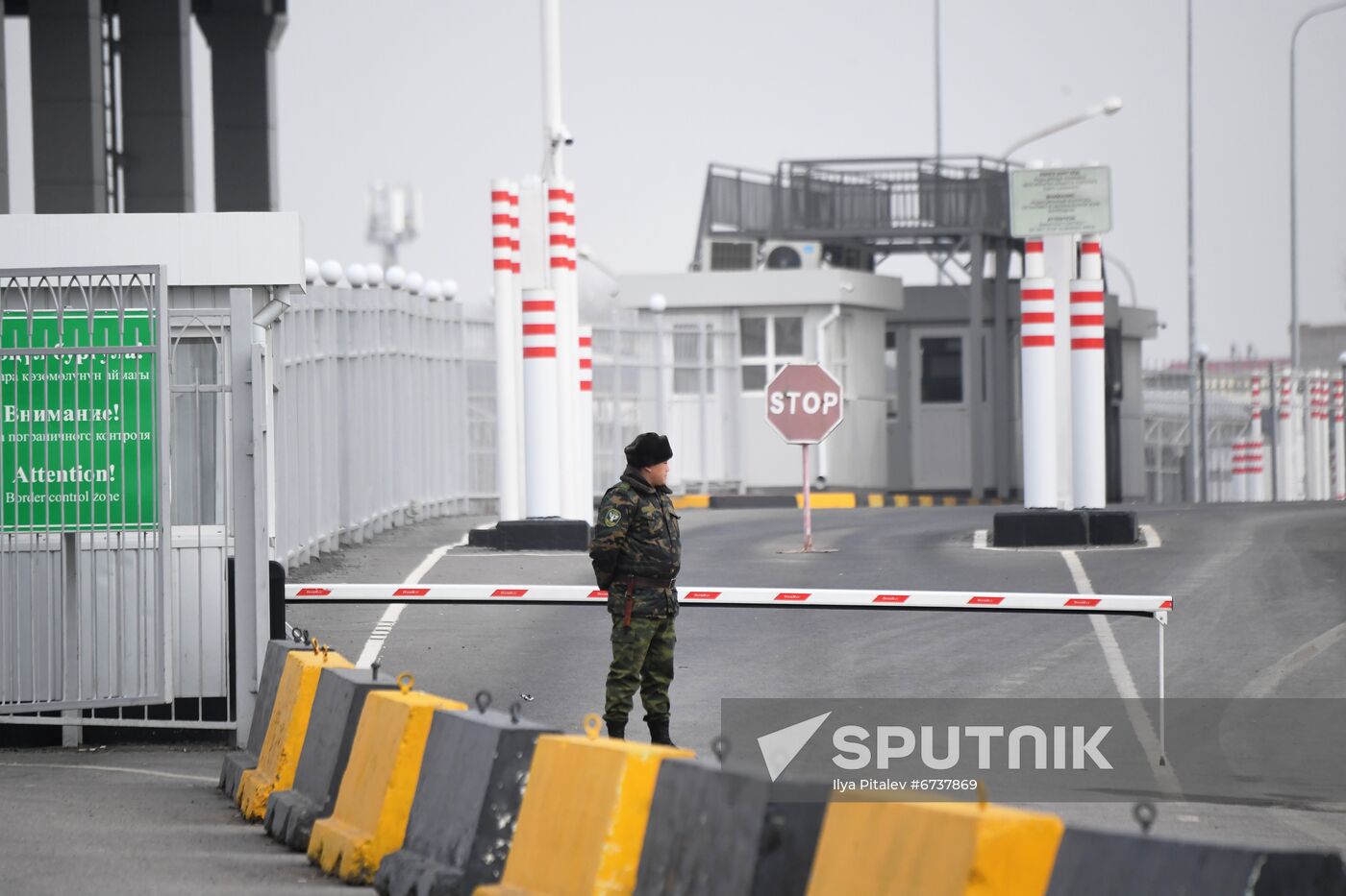 Kyrgyzstan Kazakhstan Border