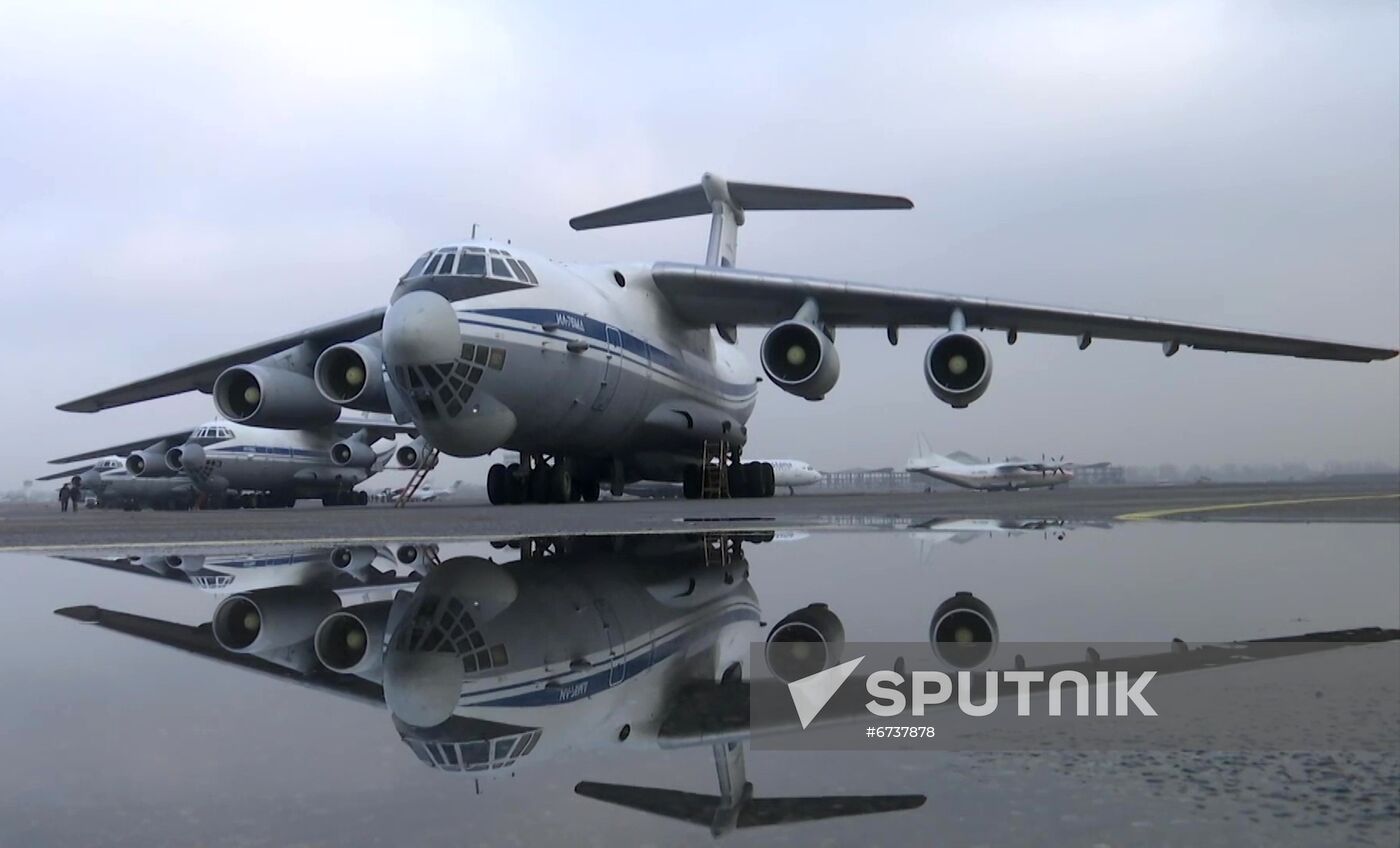 Russia Kazakhstan CSTO Peacekeeping Forces