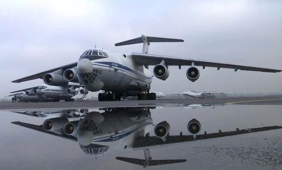 Russia Kazakhstan CSTO Peacekeeping Forces