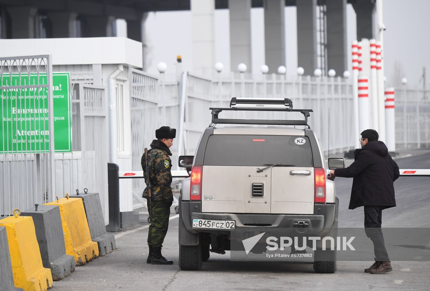 Kyrgyzstan Kazakhstan Border