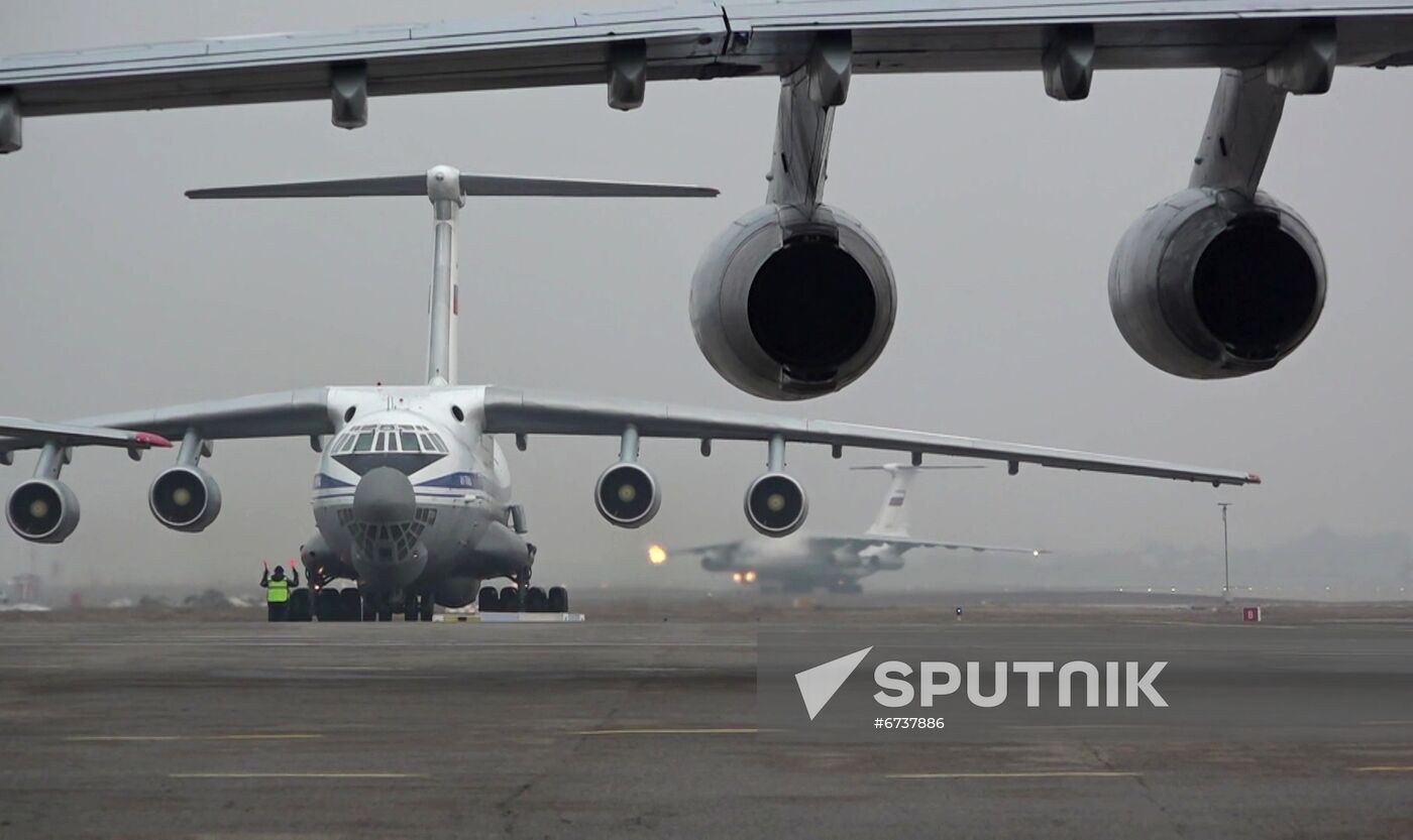 Russia Kazakhstan CSTO Peacekeeping Forces