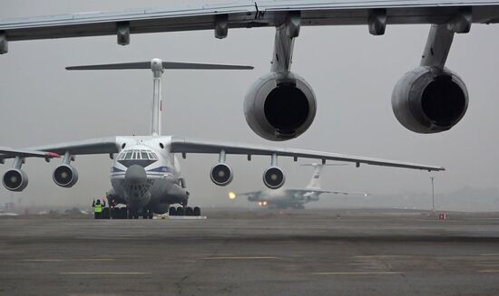 Russia Kazakhstan CSTO Peacekeeping Forces