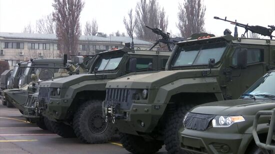 Russia Kazakhstan CSTO Peacekeeping Forces