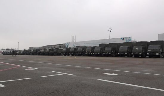 Russia Kazakhstan CSTO Peacekeeping Forces