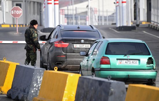 Kyrgyzstan Kazakhstan Border