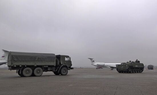 Russia Kazakhstan CSTO Peacekeeping Forces