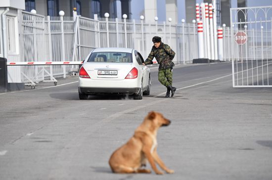 Kyrgyzstan Kazakhstan Border